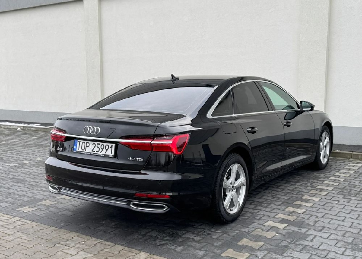 Audi A6 40 TDI 204km Bezwypadkowy Kamery panoramiczne Nowy rozrząd Idealny - Sedans: foto 4 Audi A6 40 TDI 204km Bezwypadkowy Kamery panoramiczne Nowy rozrząd Idealny - Sedans: foto 4