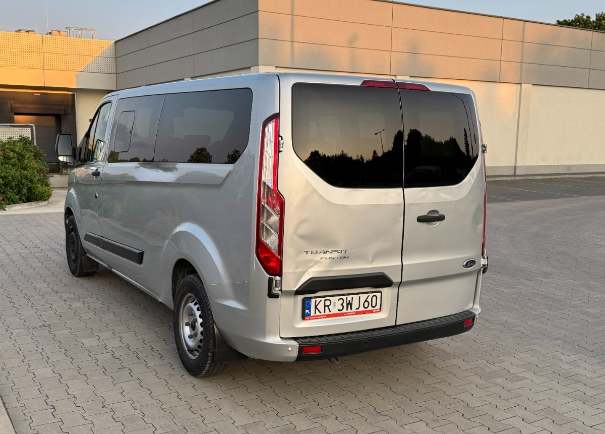 Ford Transit Custom 2.0 170 KM L2 LONG 2021 LED 8 osobowy NAWIEWY miejsc Salon PL - Mikroautobuss, Pasažieru furgons: foto 3 Ford Transit Custom 2.0 170 KM L2 LONG 2021 LED 8 osobowy NAWIEWY miejsc Salon PL - Mikroautobuss, Pasažieru furgons: foto 3