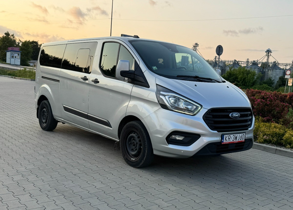 Ford Transit Custom 2.0 170 KM L2 LONG 2021 LED 8 osobowy NAWIEWY miejsc Salon PL - Mikroautobuss, Pasažieru furgons: foto 1 Ford Transit Custom 2.0 170 KM L2 LONG 2021 LED 8 osobowy NAWIEWY miejsc Salon PL - Mikroautobuss, Pasažieru furgons: foto 1