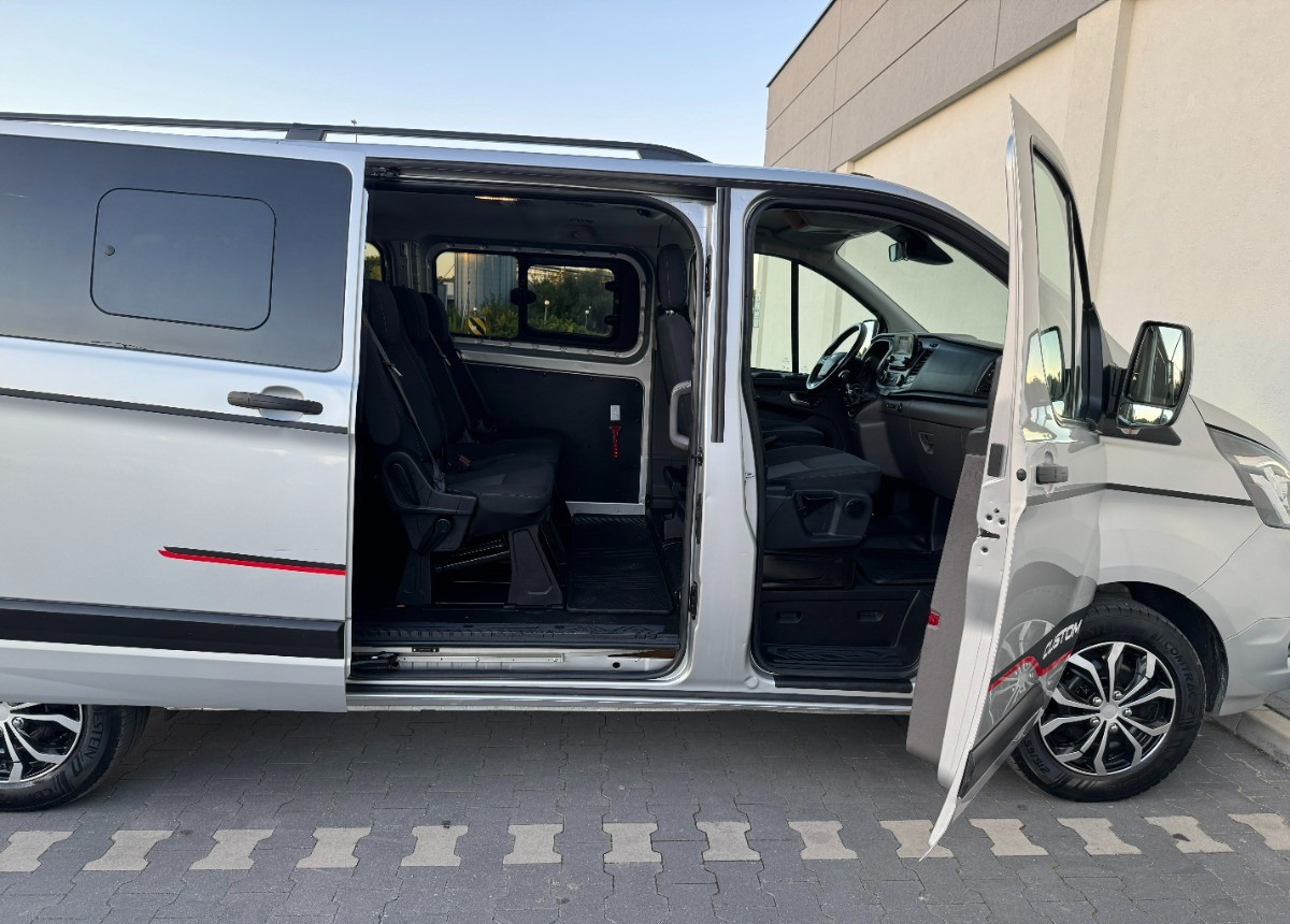 Ford Transit Custom 2.0 170KM Rok 2021 8 osobowy FV23 Salon PL Zadbany Super STAN - Kravas-pasažieru furgons: foto 5 Ford Transit Custom 2.0 170KM Rok 2021 8 osobowy FV23 Salon PL Zadbany Super STAN - Kravas-pasažieru furgons: foto 5