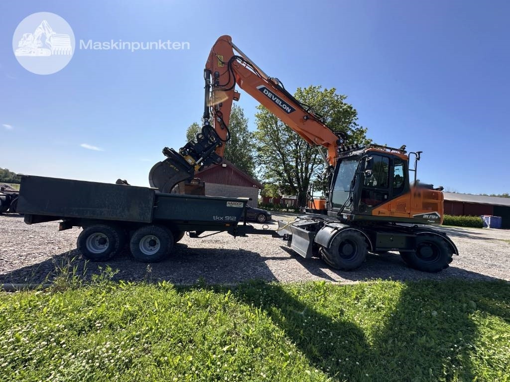 Develon DX 170 W-7 - Riteņu ekskavators: foto 1 Develon DX 170 W-7 - Riteņu ekskavators: foto 1