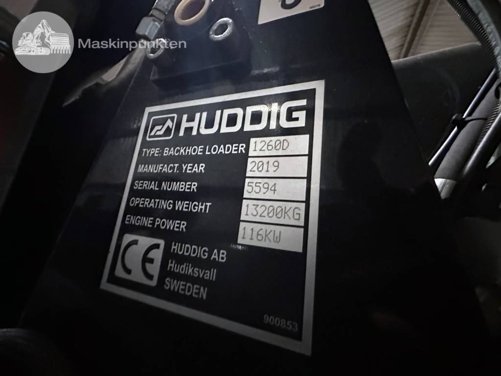 Ekskavators-iekrāvējs Huddig 1260 D: foto 9