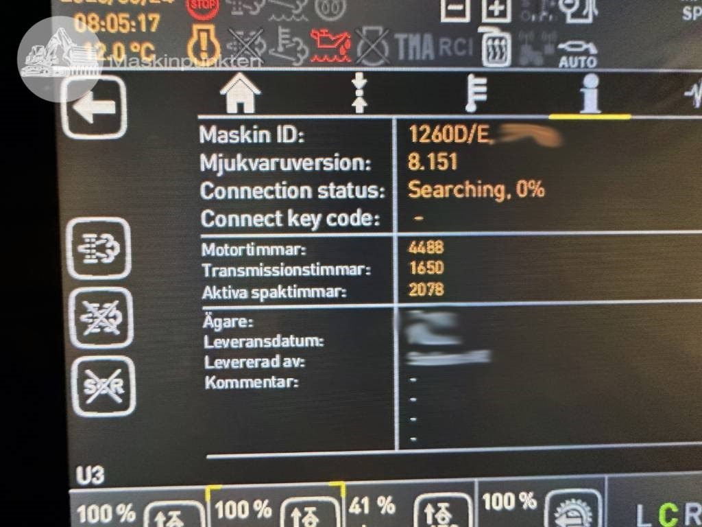 Ekskavators-iekrāvējs Huddig 1260 D: foto 18