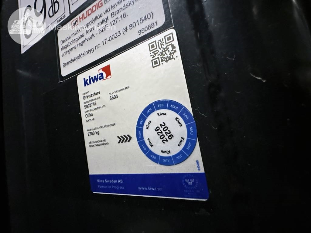 Ekskavators-iekrāvējs Huddig 1260 D: foto 11