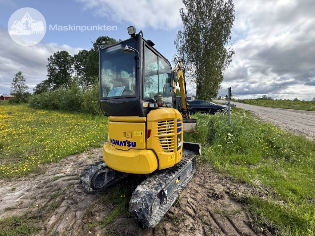 Komatsu PC 26 MR - Mini-ekskavators: foto 4 Komatsu PC 26 MR - Mini-ekskavators: foto 4