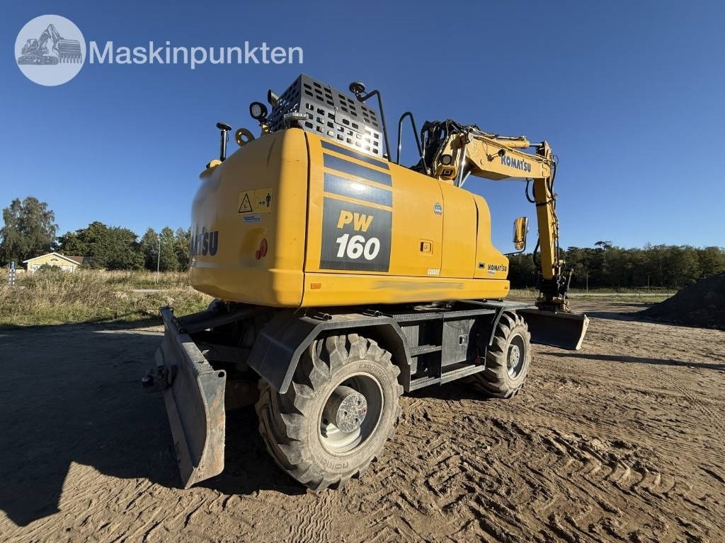 Komatsu PW 160 - Riteņu ekskavators: foto 5 Komatsu PW 160 - Riteņu ekskavators: foto 5