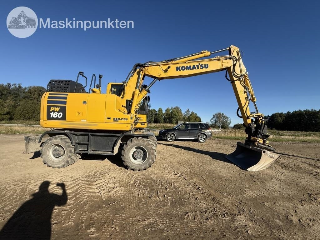 Komatsu PW 160 - Riteņu ekskavators: foto 4 Komatsu PW 160 - Riteņu ekskavators: foto 4