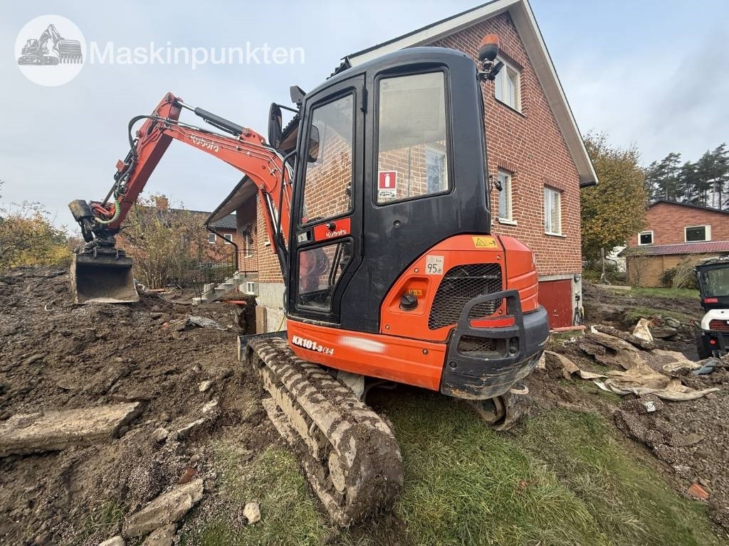 Kubota KX 101-3 - Mini-ekskavators: foto 4 Kubota KX 101-3 - Mini-ekskavators: foto 4