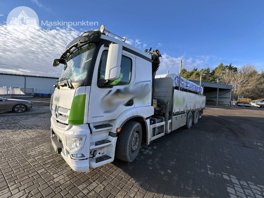 Mercedes-Benz 2543 - Kravas auto ar manipulatoru: foto 1 Mercedes-Benz 2543 - Kravas auto ar manipulatoru: foto 1
