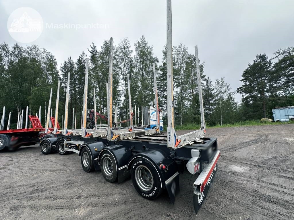 Mjölbysläpet 5 AXLIG TIMMERVAGN - Kokvedēja piekabe: foto 2 Mjölbysläpet 5 AXLIG TIMMERVAGN - Kokvedēja piekabe: foto 2