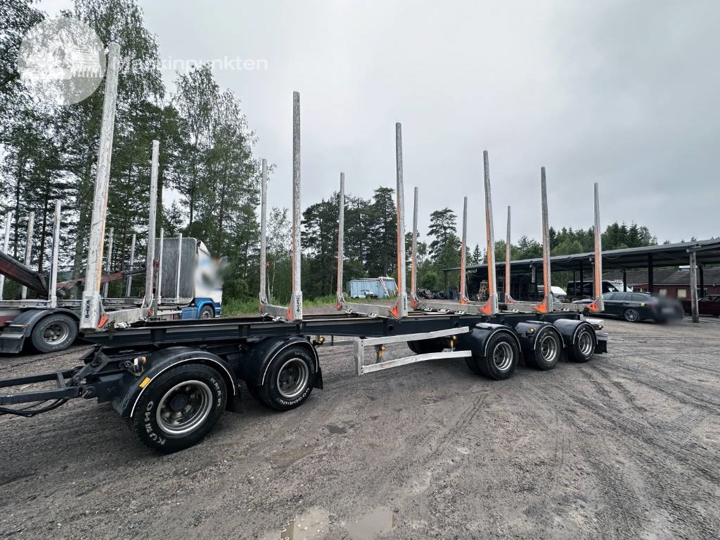 Mjölbysläpet 5 AXLIG TIMMERVAGN - Kokvedēja piekabe: foto 1 Mjölbysläpet 5 AXLIG TIMMERVAGN - Kokvedēja piekabe: foto 1