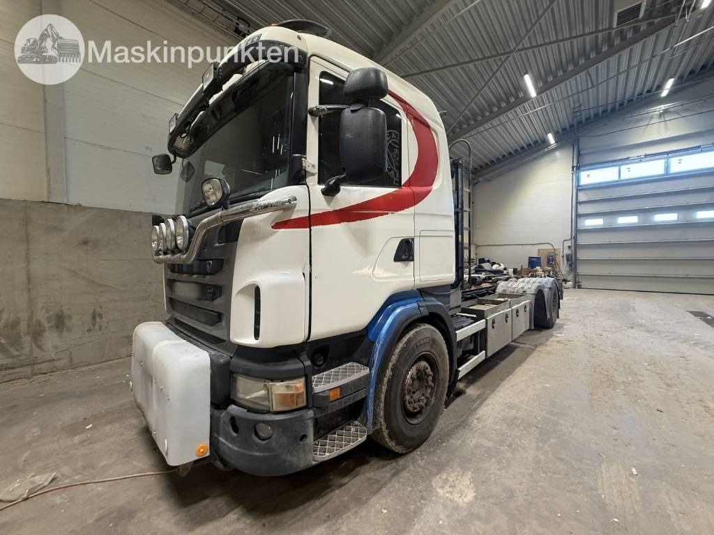 Scania Lastväxlare  - Pacēlājs ar āķi: foto 1 Scania Lastväxlare  - Pacēlājs ar āķi: foto 1