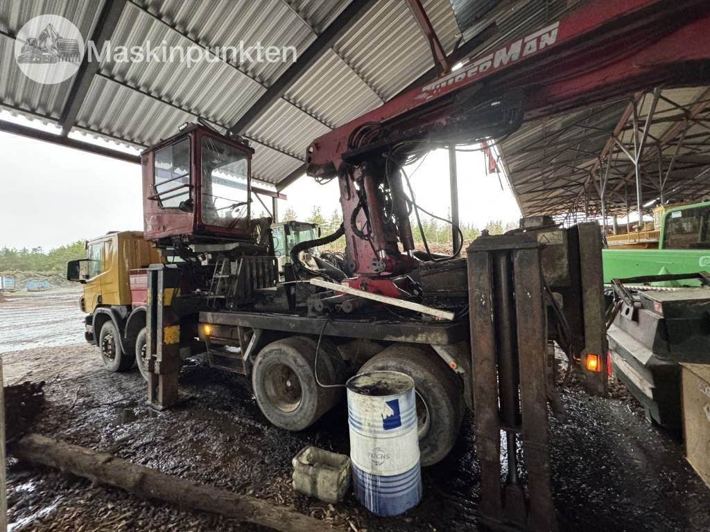 Scania P 124 G med Timberman - Kokvedējs: foto 2 Scania P 124 G med Timberman - Kokvedējs: foto 2