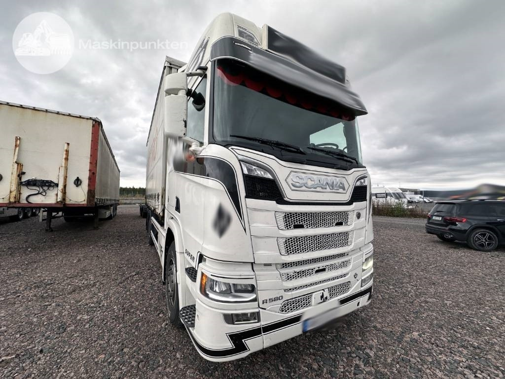 Scania R 580 - Konteineru vedējs/ Kravas automašīna ar noņemamā virsbūve: foto 5 Scania R 580 - Konteineru vedējs/ Kravas automašīna ar noņemamā virsbūve: foto 5