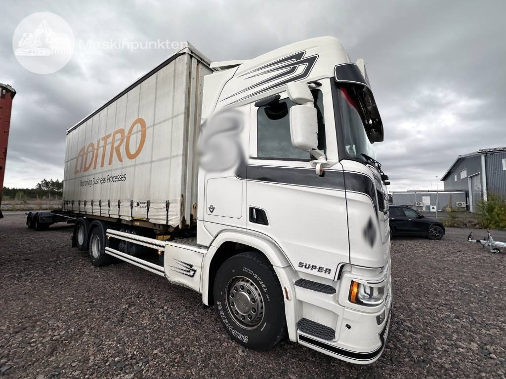 Scania R 580 - Konteineru vedējs/ Kravas automašīna ar noņemamā virsbūve: foto 3 Scania R 580 - Konteineru vedējs/ Kravas automašīna ar noņemamā virsbūve: foto 3