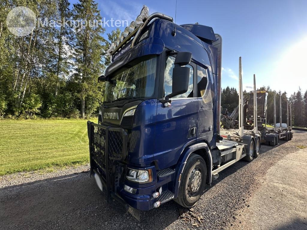 Scania R 650 - Kokvedējs: foto 1 Scania R 650 - Kokvedējs: foto 1