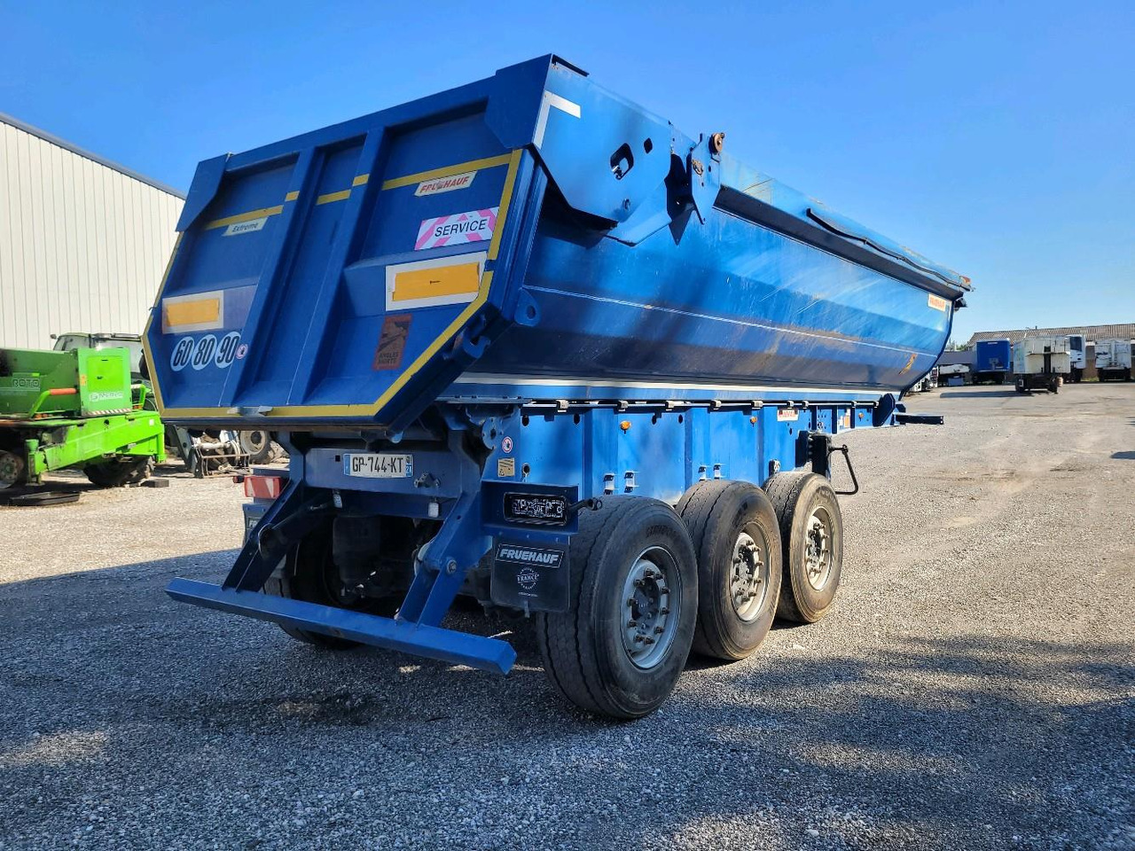 FRUEHAUF BENNE TP FST4FC - Puspiekabe pašizgāzējs: foto 4 FRUEHAUF BENNE TP FST4FC - Puspiekabe pašizgāzējs: foto 4