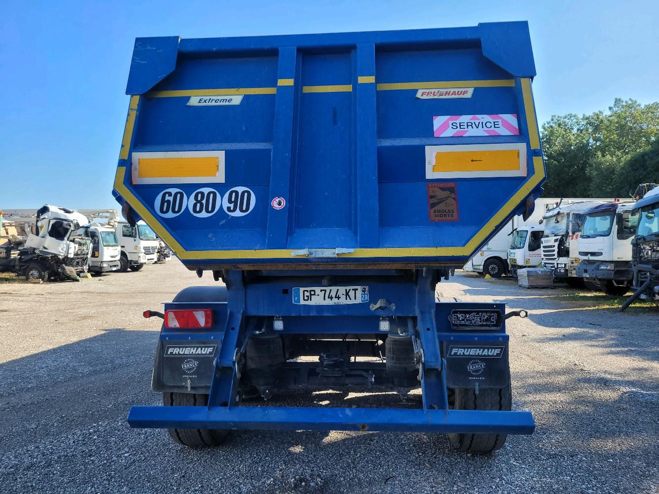 FRUEHAUF BENNE TP FST4FC - Puspiekabe pašizgāzējs: foto 5 FRUEHAUF BENNE TP FST4FC - Puspiekabe pašizgāzējs: foto 5