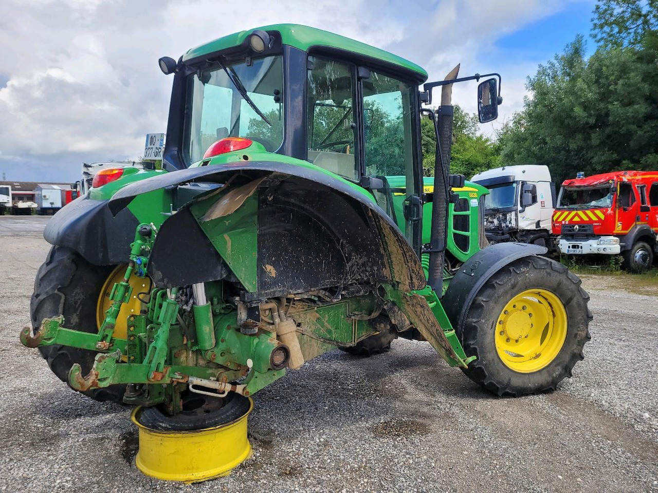 J.DEERE 6630 3.0 V6 Q - Traktors: foto 4 J.DEERE 6630 3.0 V6 Q - Traktors: foto 4
