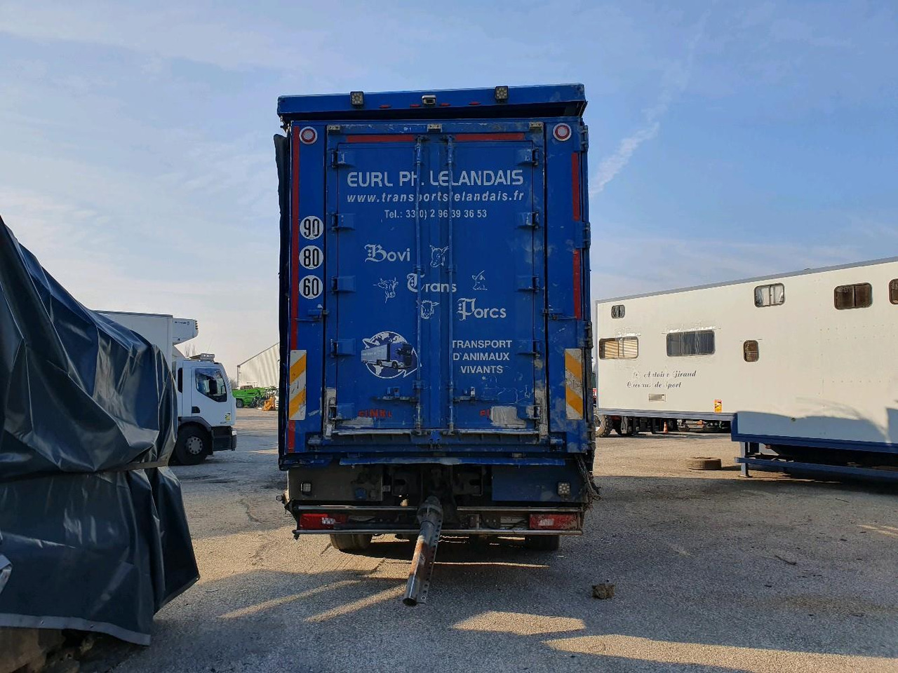 SCANIA R580 - Kravas automašīna dzīvnieku pārvadāšanai: foto 5 SCANIA R580 - Kravas automašīna dzīvnieku pārvadāšanai: foto 5