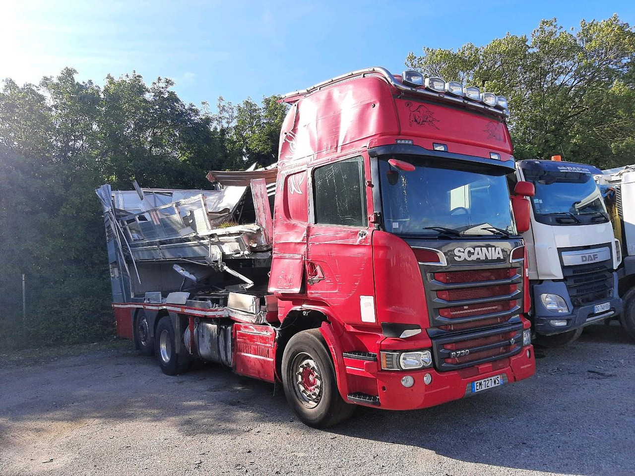 SCANIA R730 PORTEUR BETALLIERE - Kravas automašīna dzīvnieku pārvadāšanai: foto 1 SCANIA R730 PORTEUR BETALLIERE - Kravas automašīna dzīvnieku pārvadāšanai: foto 1