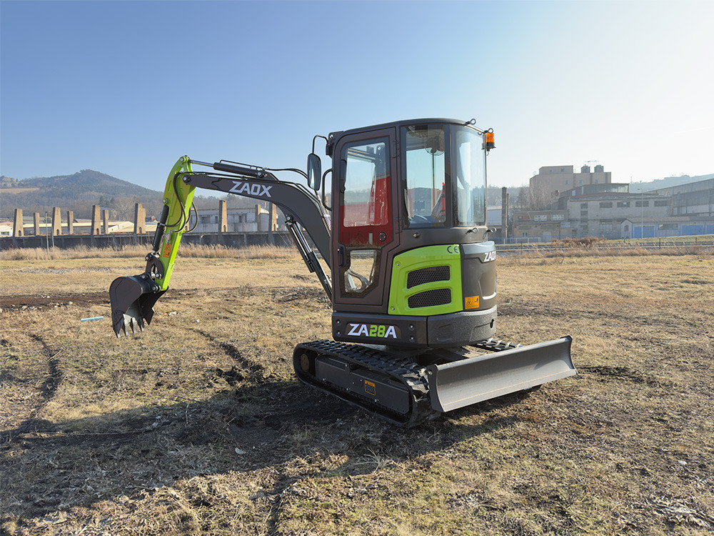 Jaunā Mini-ekskavators ZAOX ZA28A: foto 10