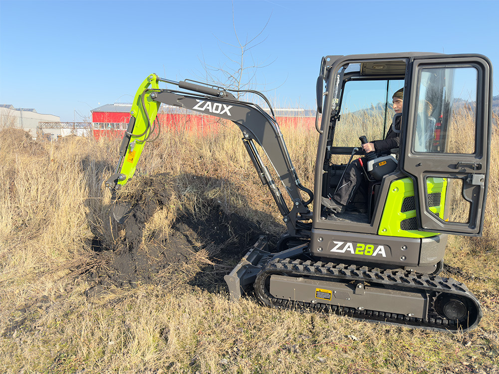 Jaunā Mini-ekskavators ZAOX ZA28A: foto 6