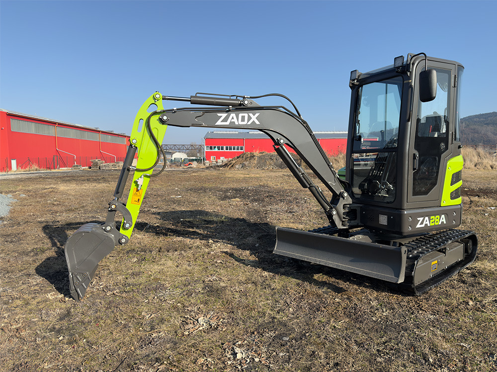 Jaunā Mini-ekskavators ZAOX ZA28A: foto 7