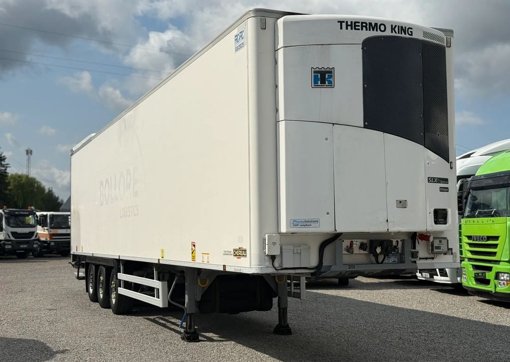 Chereau THERMO KING SLXe DIESEL/ELEKTRYK OSIE SAF - Puspiekabe refrižerators: foto 3 Chereau THERMO KING SLXe DIESEL/ELEKTRYK OSIE SAF - Puspiekabe refrižerators: foto 3