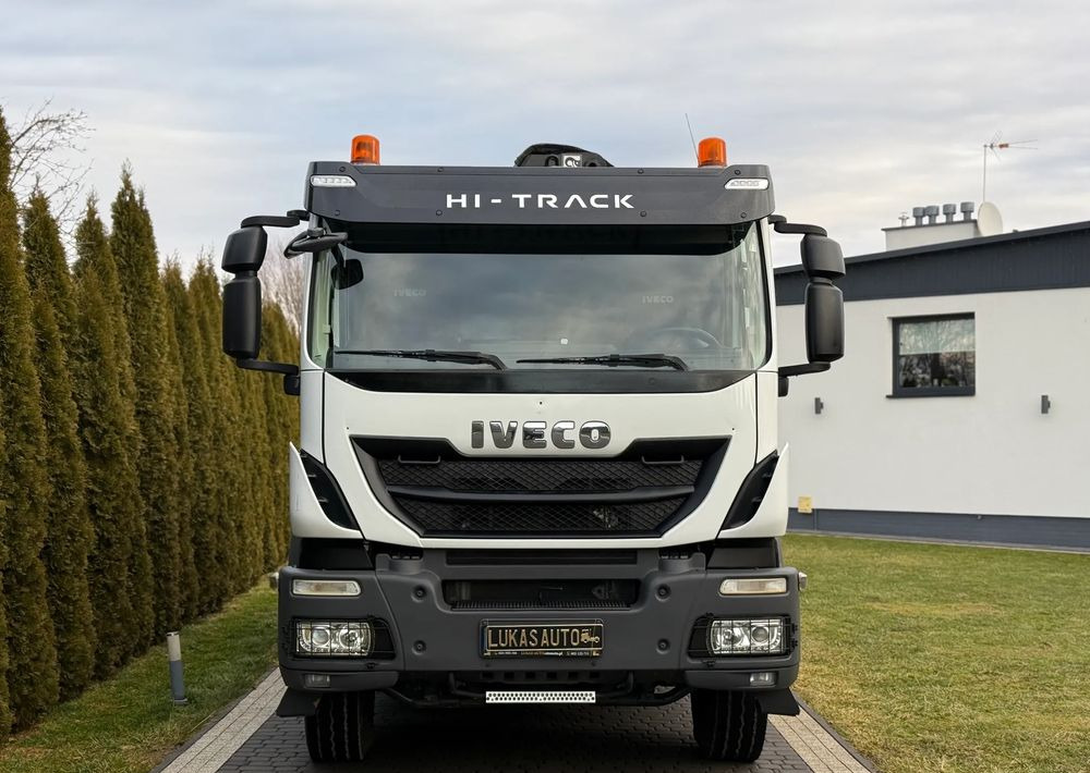 Iveco TRAKKER 450 6X4 PODWÓJNA HYDRO-BURTA HIAB 104 - Kravas auto ar manipulatoru, Kravas automašīna pašizgāzējs: foto 3 Iveco TRAKKER 450 6X4 PODWÓJNA HYDRO-BURTA HIAB 104 - Kravas auto ar manipulatoru, Kravas automašīna pašizgāzējs: foto 3