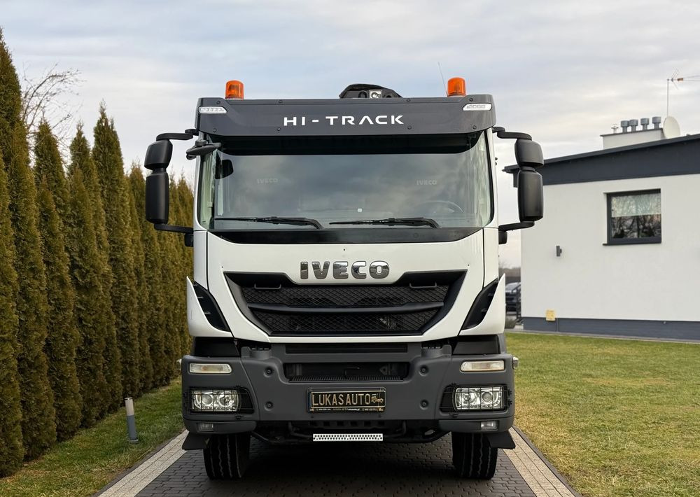 Iveco TRAKKER 450 6X4 PODWÓJNA HYDRO-BURTA HIAB 104 - Kravas auto ar manipulatoru, Kravas automašīna pašizgāzējs: foto 4 Iveco TRAKKER 450 6X4 PODWÓJNA HYDRO-BURTA HIAB 104 - Kravas auto ar manipulatoru, Kravas automašīna pašizgāzējs: foto 4