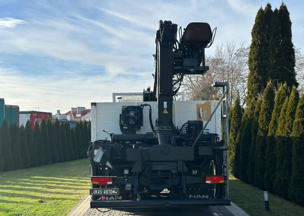 Bortu kravas automašīna/ Platforma, Kravas auto ar manipulatoru MAN TGA 24.410 6x4 HIAB MANUAL: foto 6