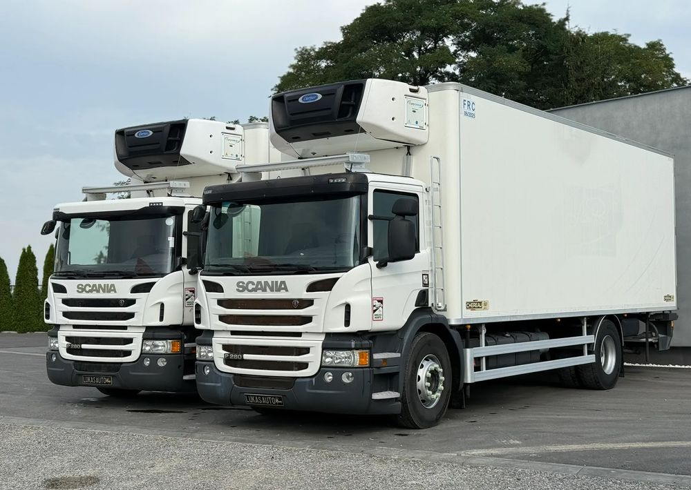 Scania P 280 CHEREAU CARRIER HAKÓWKA - Kravas automašīna refrižerators: foto 1 Scania P 280 CHEREAU CARRIER HAKÓWKA - Kravas automašīna refrižerators: foto 1