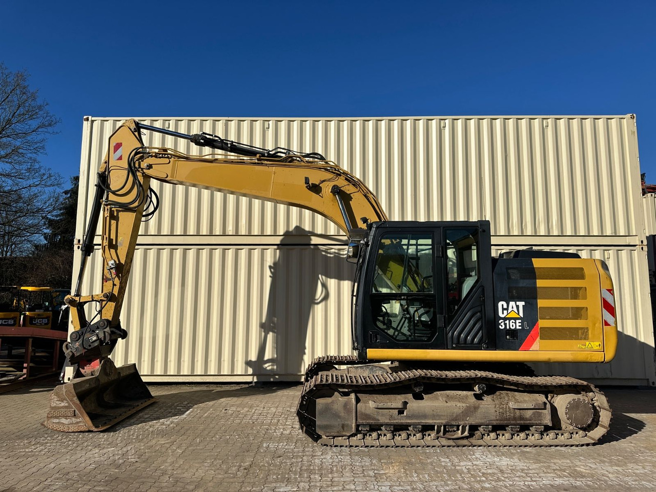 CAT 316EL / 2011 BJ / Deutsche Maschine - Kāpurķēžu ekskavators: foto 1 CAT 316EL / 2011 BJ / Deutsche Maschine - Kāpurķēžu ekskavators: foto 1