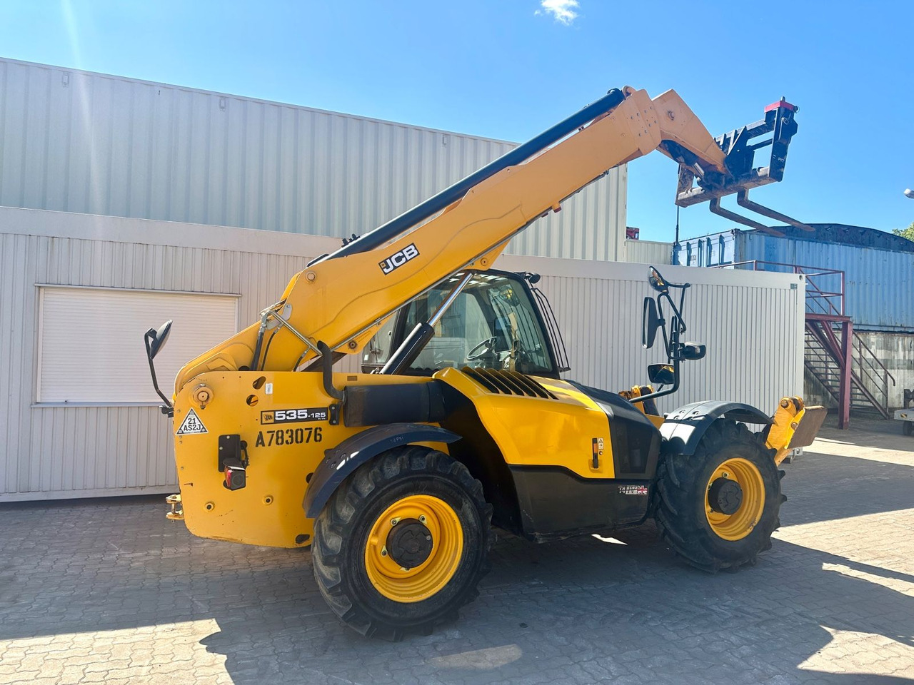 JCB 535-125 / 12.5M / 3.5 T /2017 BJ/2.567 H - Teleskopiskais iekrāvējs: foto 3 JCB 535-125 / 12.5M / 3.5 T /2017 BJ/2.567 H - Teleskopiskais iekrāvējs: foto 3