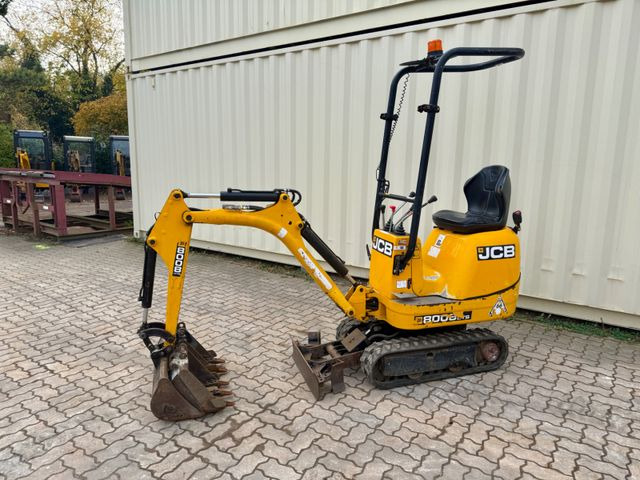 JCB 8008 CTS, 2021 BJ, 985BH, 3 x Löffel - Mini-ekskavators: foto 2 JCB 8008 CTS, 2021 BJ, 985BH, 3 x Löffel - Mini-ekskavators: foto 2