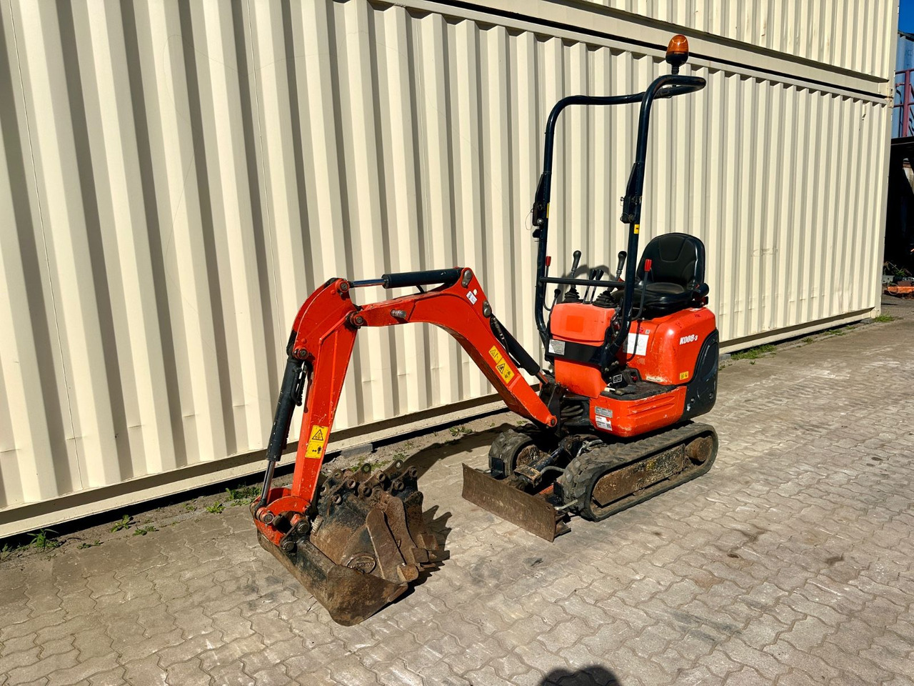 Kubota K008-3 / 2021 BJ / 725 H / 4 x Löffel - Mini-ekskavators: foto 2 Kubota K008-3 / 2021 BJ / 725 H / 4 x Löffel - Mini-ekskavators: foto 2