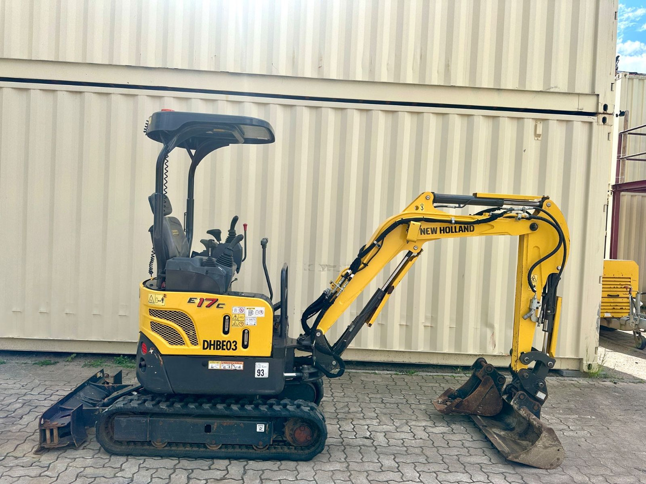 New Holland E17C / 2021 BJ / 508 H / 2 x Löffel - Mini-ekskavators: foto 5 New Holland E17C / 2021 BJ / 508 H / 2 x Löffel - Mini-ekskavators: foto 5