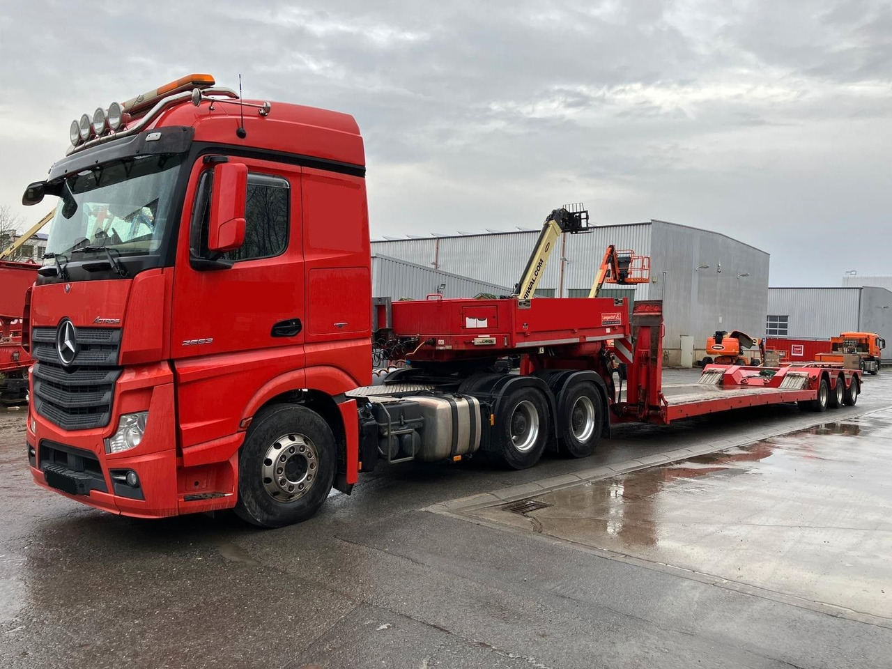 Mercedes-Benz Actros 2663 LS Langendorf SATAH30/54 - Kravas automašīna: foto 3 Mercedes-Benz Actros 2663 LS Langendorf SATAH30/54 - Kravas automašīna: foto 3
