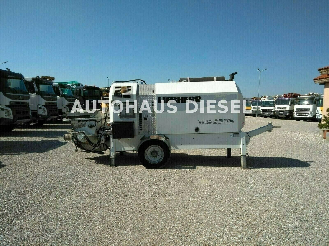 Liebherr THS 80 DH - Betona sūknis: foto 1 Liebherr THS 80 DH - Betona sūknis: foto 1
