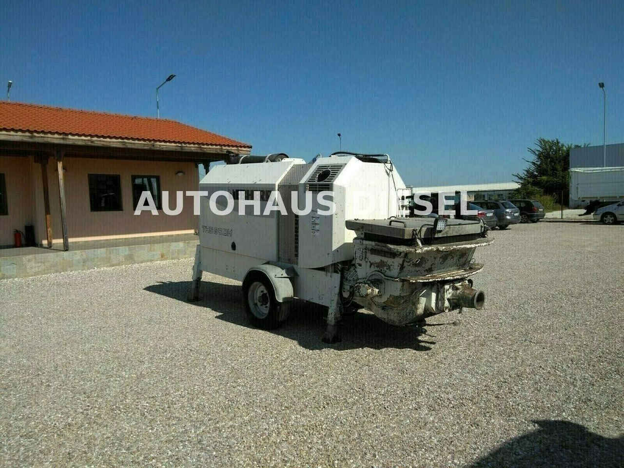 Liebherr THS 80 DH - Stacionārais betona sūknis: foto 3 Liebherr THS 80 DH - Stacionārais betona sūknis: foto 3