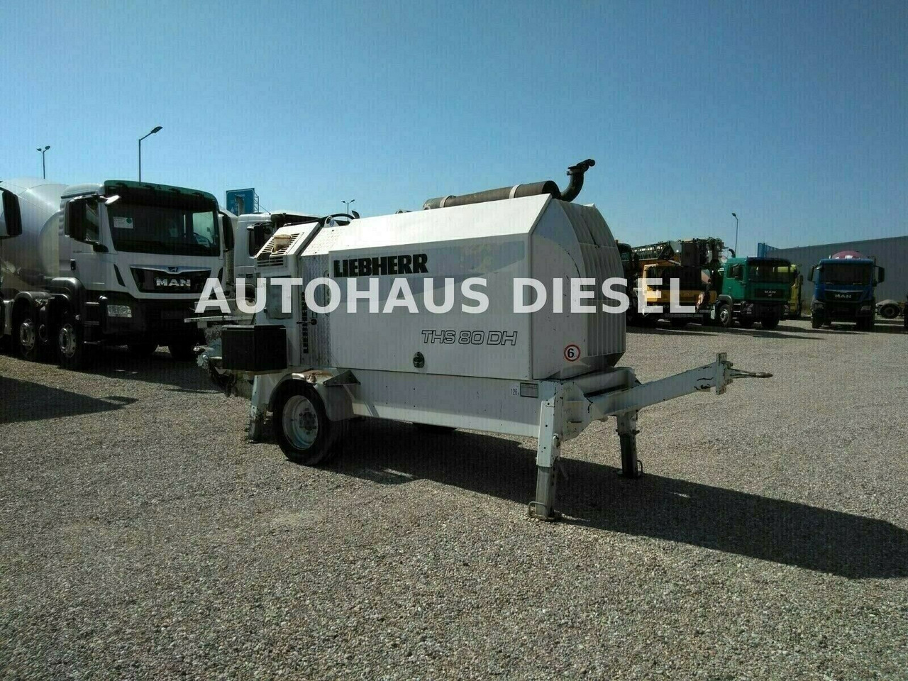 Liebherr THS 80 DH - Stacionārais betona sūknis: foto 2 Liebherr THS 80 DH - Stacionārais betona sūknis: foto 2