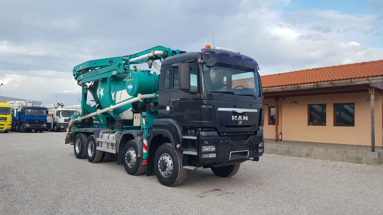 MAN TGS 41.480 - 8x6 mit CIFA MK-20 - Betona sūknis: foto 1 MAN TGS 41.480 - 8x6 mit CIFA MK-20 - Betona sūknis: foto 1