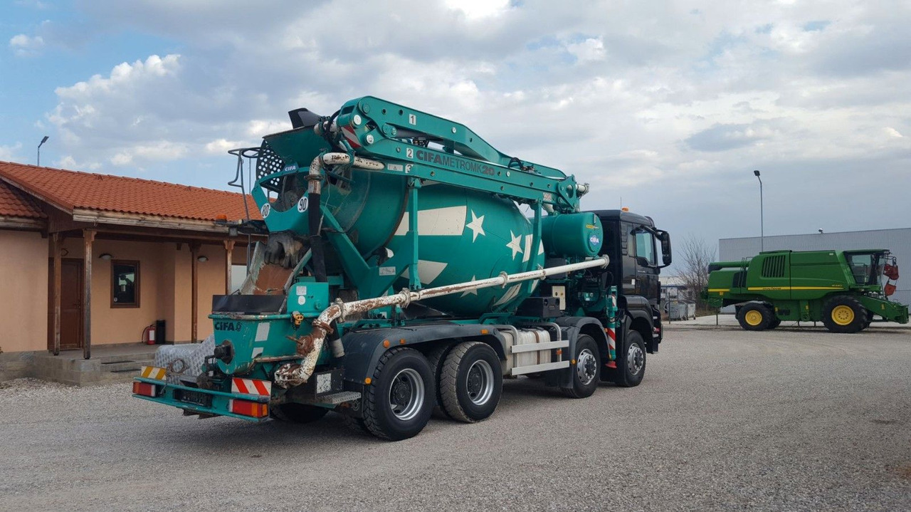 Betona sūknis ar mikseri MAN TGS 41.480 - 8x6 mit CIFA MK-20: foto 7