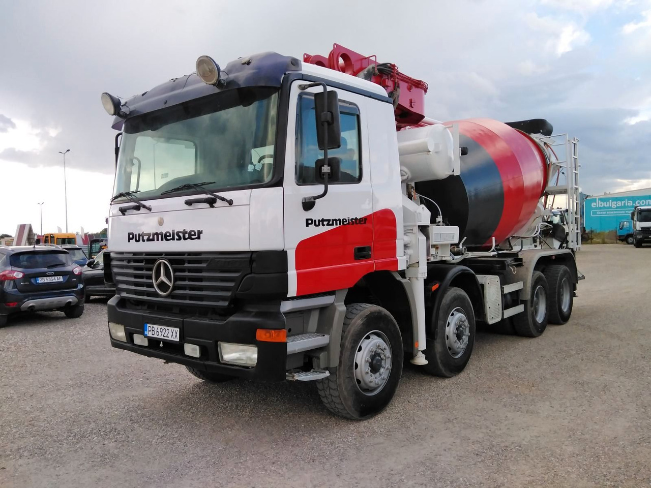 Mercedes-Benz ACTROS 3240 Putzmeister 26.67S - Betona sūknis ar mikseri: foto 3 Mercedes-Benz ACTROS 3240 Putzmeister 26.67S - Betona sūknis ar mikseri: foto 3