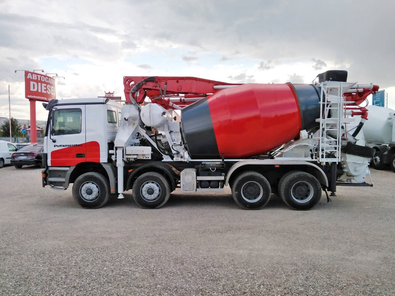 Mercedes-Benz ACTROS 3240 Putzmeister 26.67S - Betona sūknis ar mikseri: foto 4 Mercedes-Benz ACTROS 3240 Putzmeister 26.67S - Betona sūknis ar mikseri: foto 4
