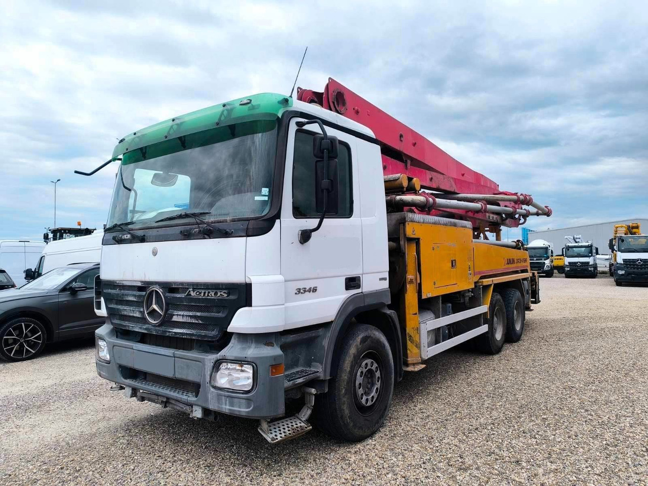 Mercedes-Benz ACTROS 3341 JUNJIN JXR 38-4 - Betona sūknis: foto 3 Mercedes-Benz ACTROS 3341 JUNJIN JXR 38-4 - Betona sūknis: foto 3