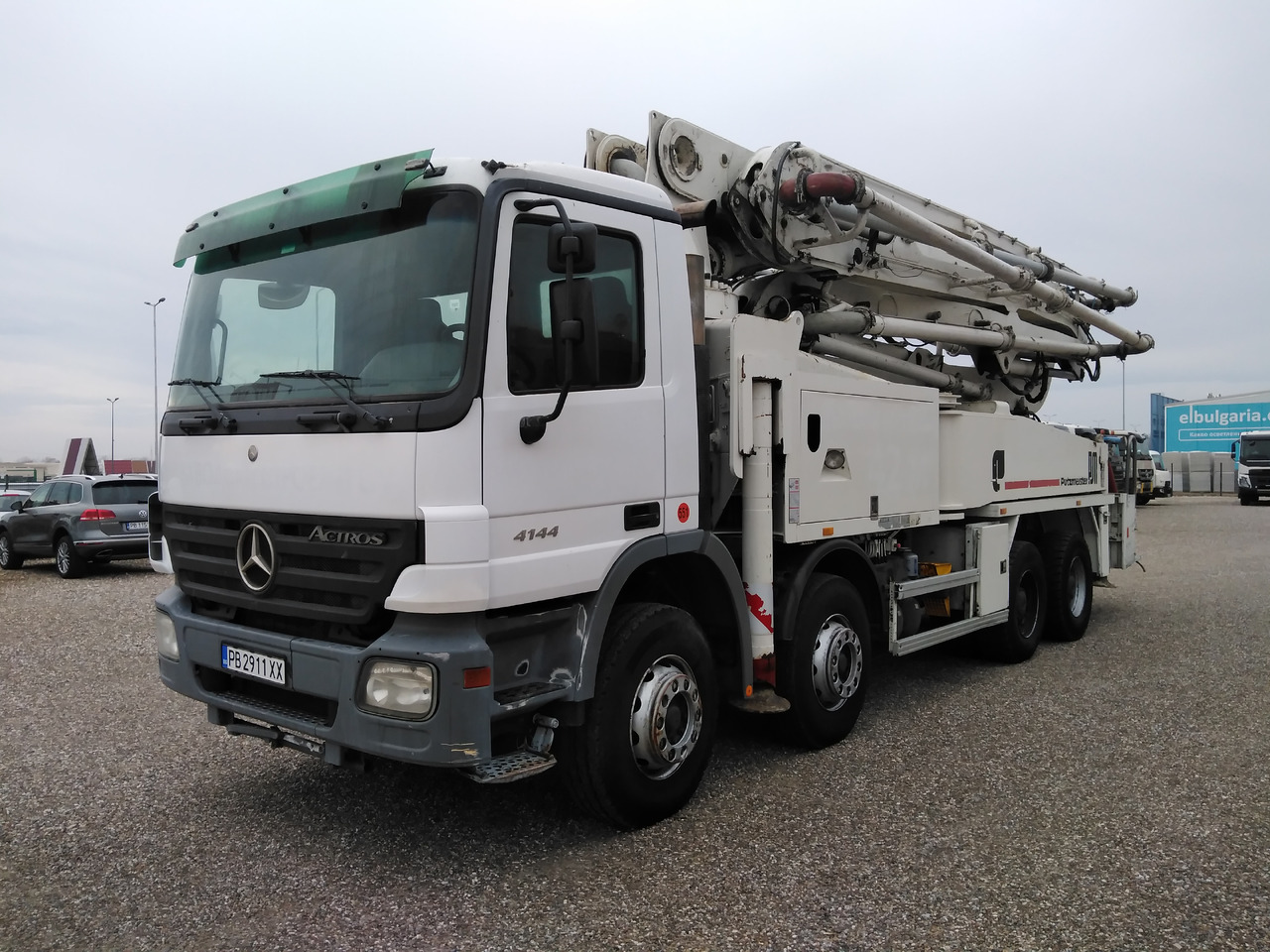 Mercedes-Benz ACTROS 4144 PUTZMEISTER M42 - Betona sūknis: foto 3 Mercedes-Benz ACTROS 4144 PUTZMEISTER M42 - Betona sūknis: foto 3