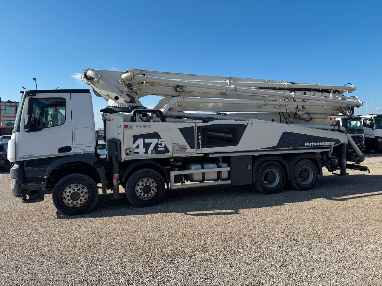 Mercedes-Benz AROCS 3743 PUTZMEISTER M47-5 - Betona sūknis: foto 4 Mercedes-Benz AROCS 3743 PUTZMEISTER M47-5 - Betona sūknis: foto 4