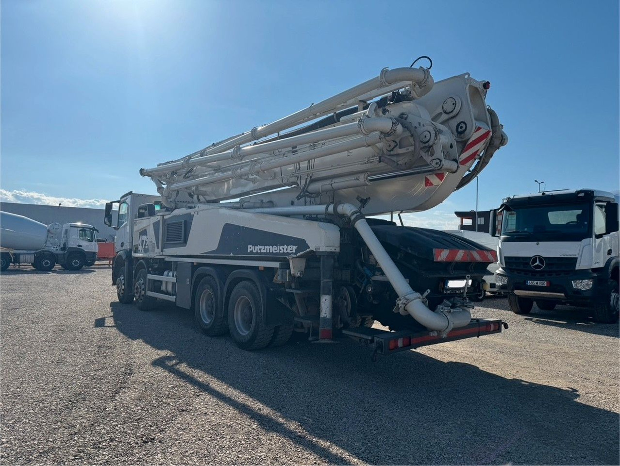 Mercedes-Benz AROCS 3743 PUTZMEISTER M47-5 - Betona sūknis: foto 5 Mercedes-Benz AROCS 3743 PUTZMEISTER M47-5 - Betona sūknis: foto 5